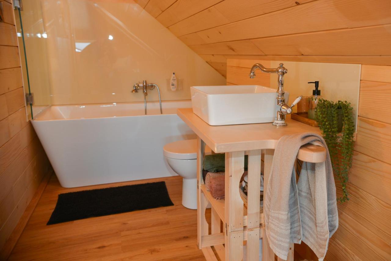 Glamping Happiness With Natural Pool Ribnica Exterior foto