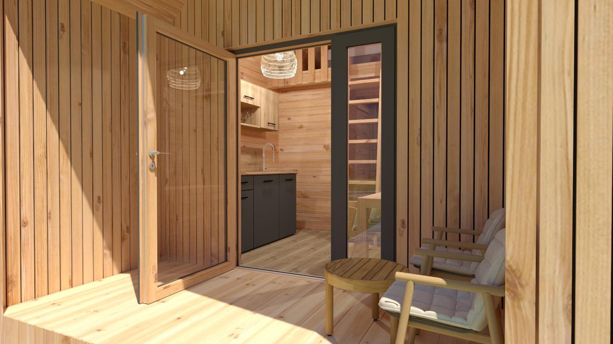 Glamping Happiness With Natural Pool Ribnica Exterior foto